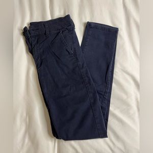 AE High-Rise Skinny Navy Pant